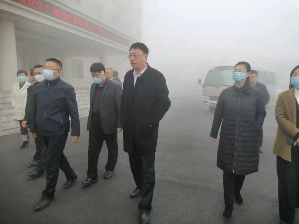 縣委書記楊洪波到公司調研